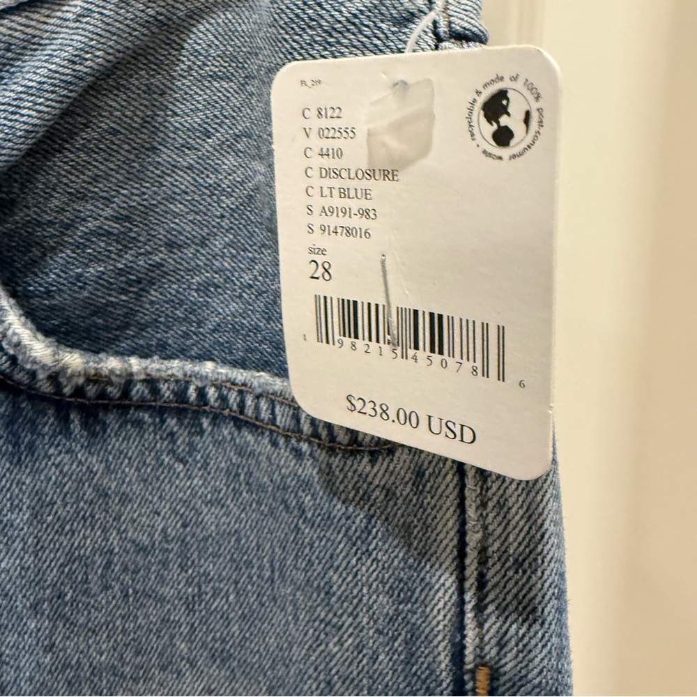 AGOLDE Ren High-Rise Wide-Leg Jeans Disclosure - Picture 4 of 7